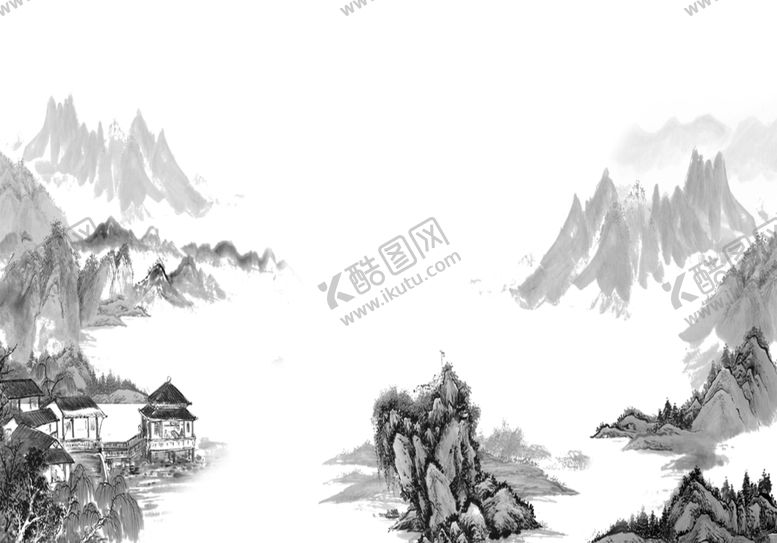 编号：96407907091051062819【酷图网】源文件下载-水墨山水