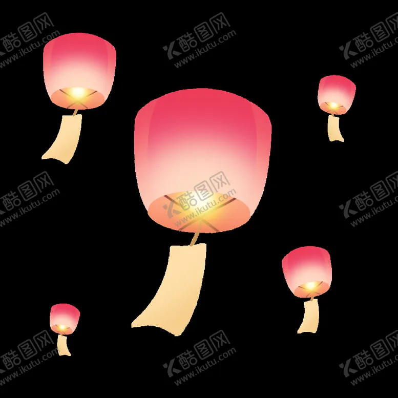 编号：79486309181312162431【酷图网】源文件下载-孔明灯
