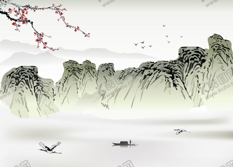 编号：37910610141916128680【酷图网】源文件下载-山水画
