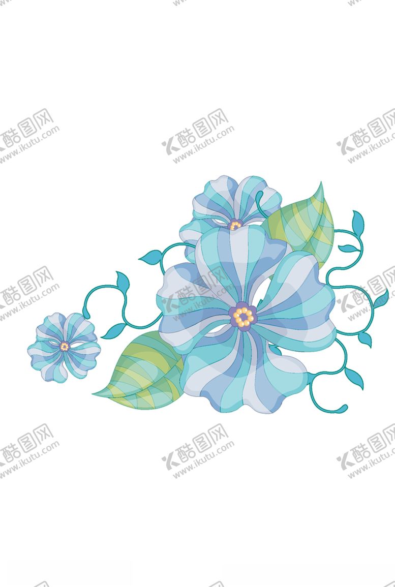 编号：18738309240057505592【酷图网】源文件下载-鲜花印花