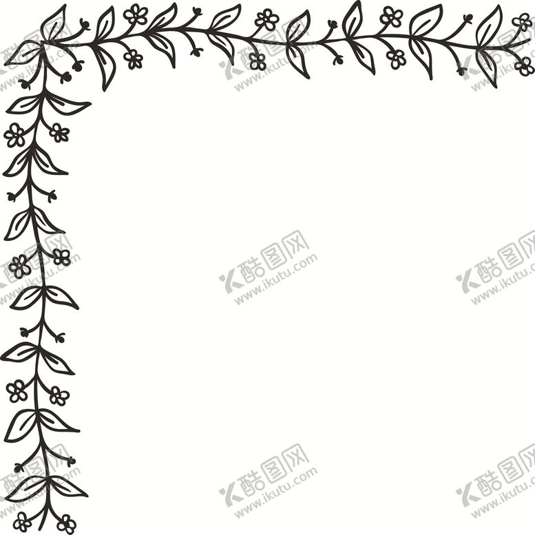 编号：83042609300116269120【酷图网】源文件下载-线描边角  