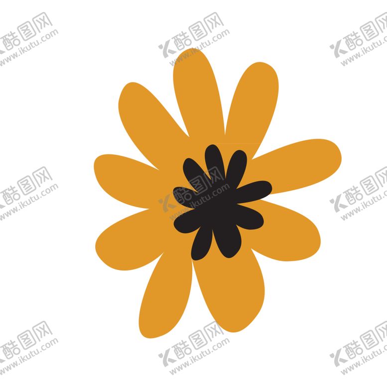 编号：76223711010827097764【酷图网】源文件下载-手绘卡通花朵