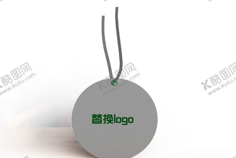 吊牌样机服装标签智能模板贴图智能贴图