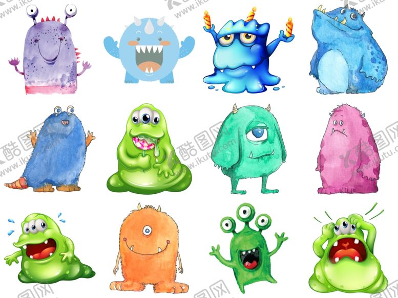 编号：63706909221247426544【酷图网】源文件下载-小怪物
