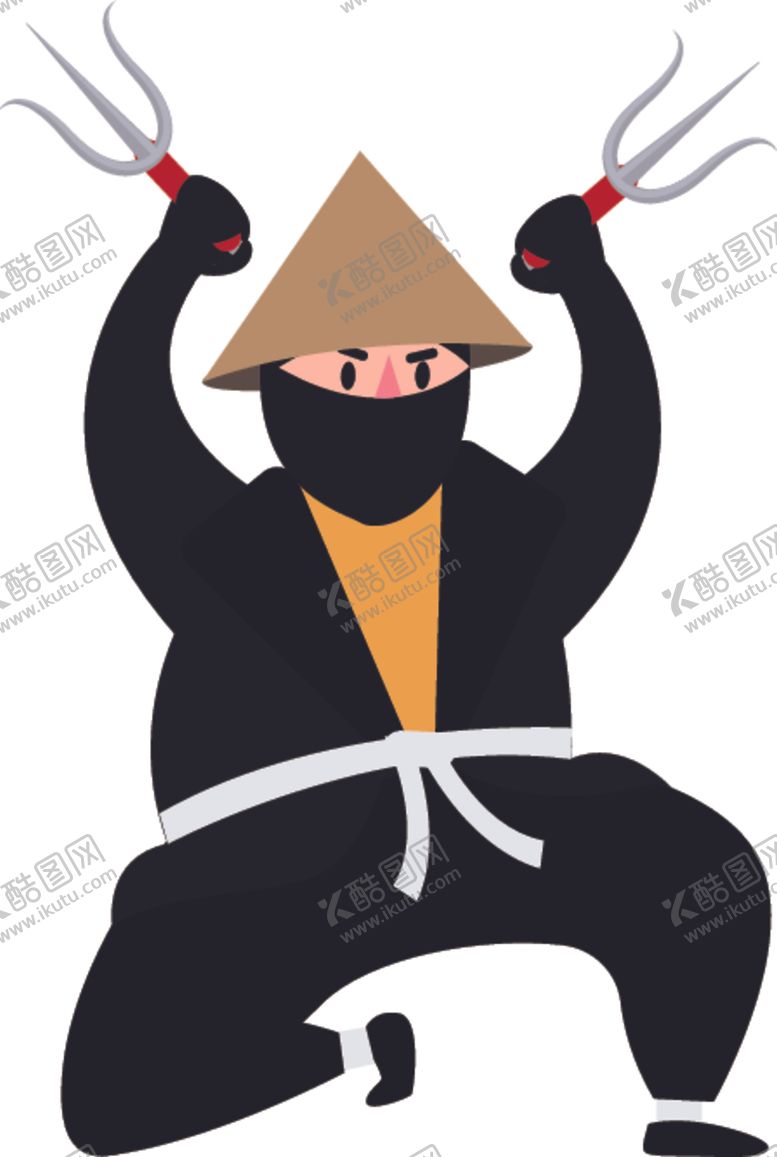 编号：29128904290139563323【酷图网】源文件下载-卡通忍者