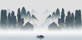新中式山水