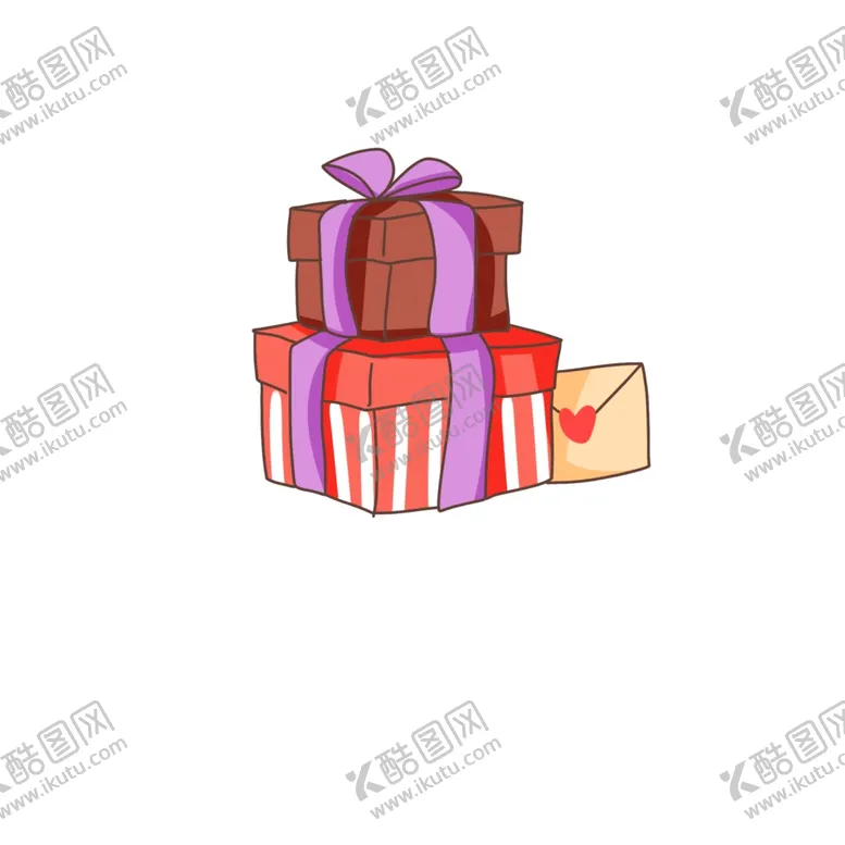 编号：43631406232206171023【酷图网】源文件下载-立体精美礼物盒插图