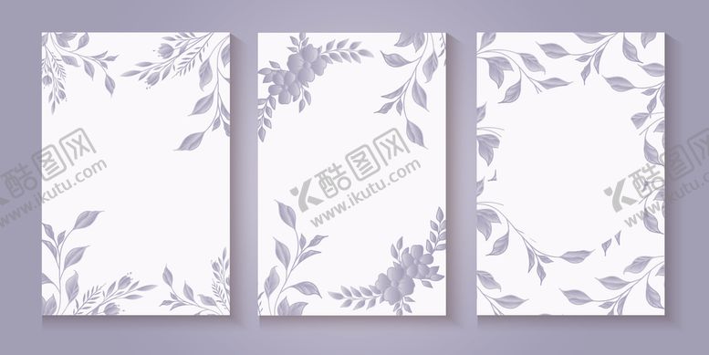 编号：12988304110131367621【酷图网】源文件下载-花卉叶子边框