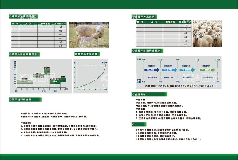 编号：52036409301914004596【酷图网】源文件下载-肉羊饲料宣传单