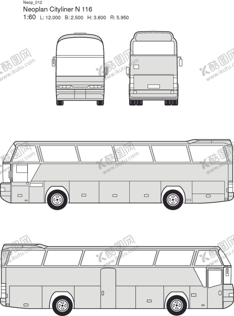 编号：86323809161048179205【酷图网】源文件下载-手绘客运汽车