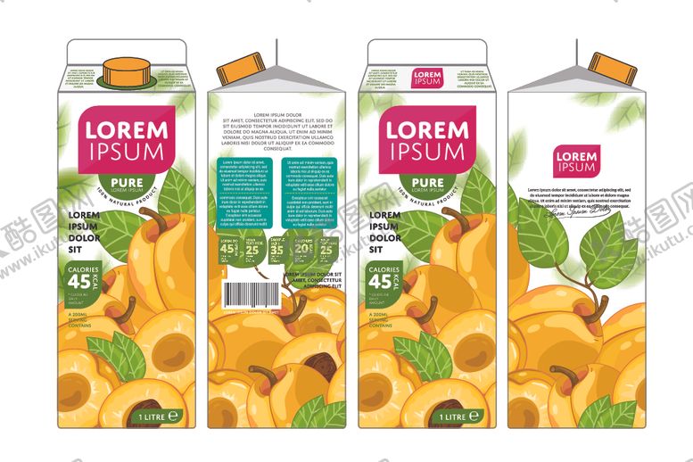 编号：16631710300838075838【酷图网】源文件下载-果汁包装