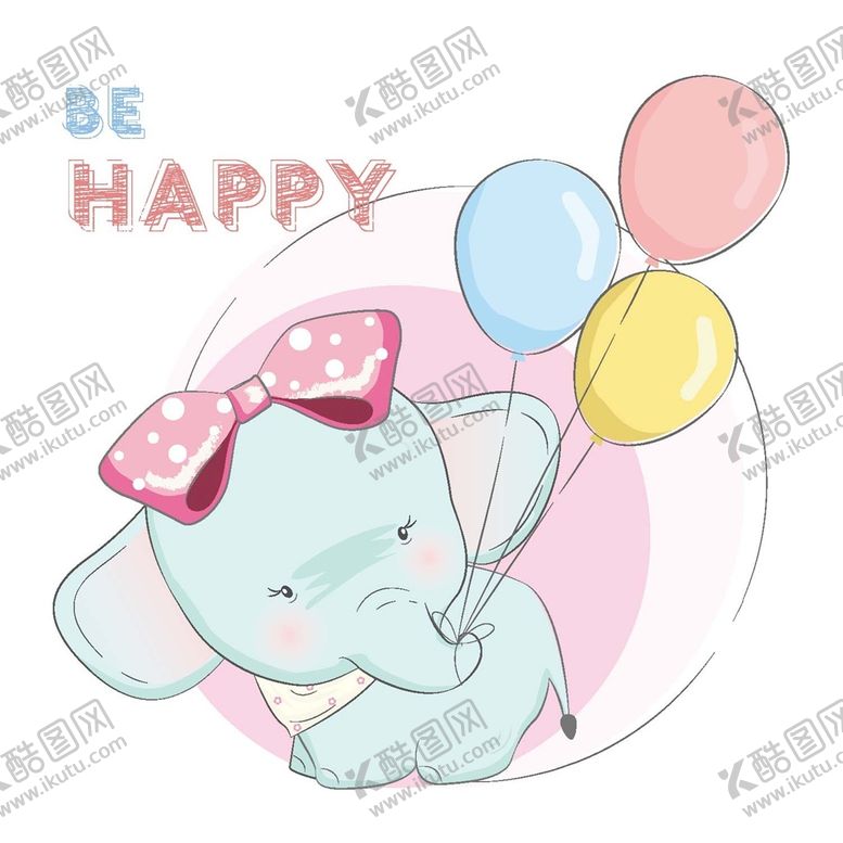 编号：95427609231805013658【酷图网】源文件下载-气球和大象