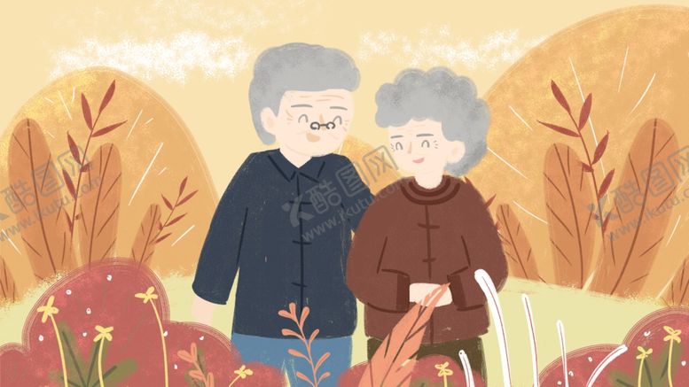 编号：57905010040513166207【酷图网】源文件下载-重阳节关爱老人
