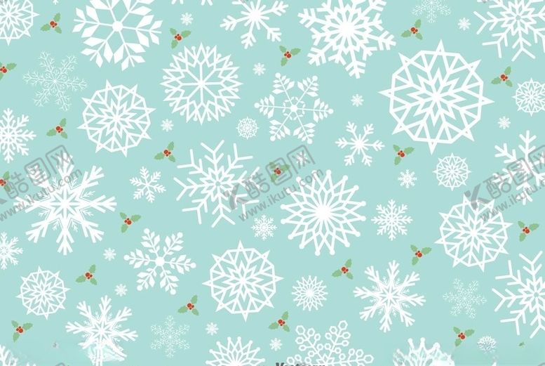 编号：49186510060714155324【酷图网】源文件下载-雪花背景