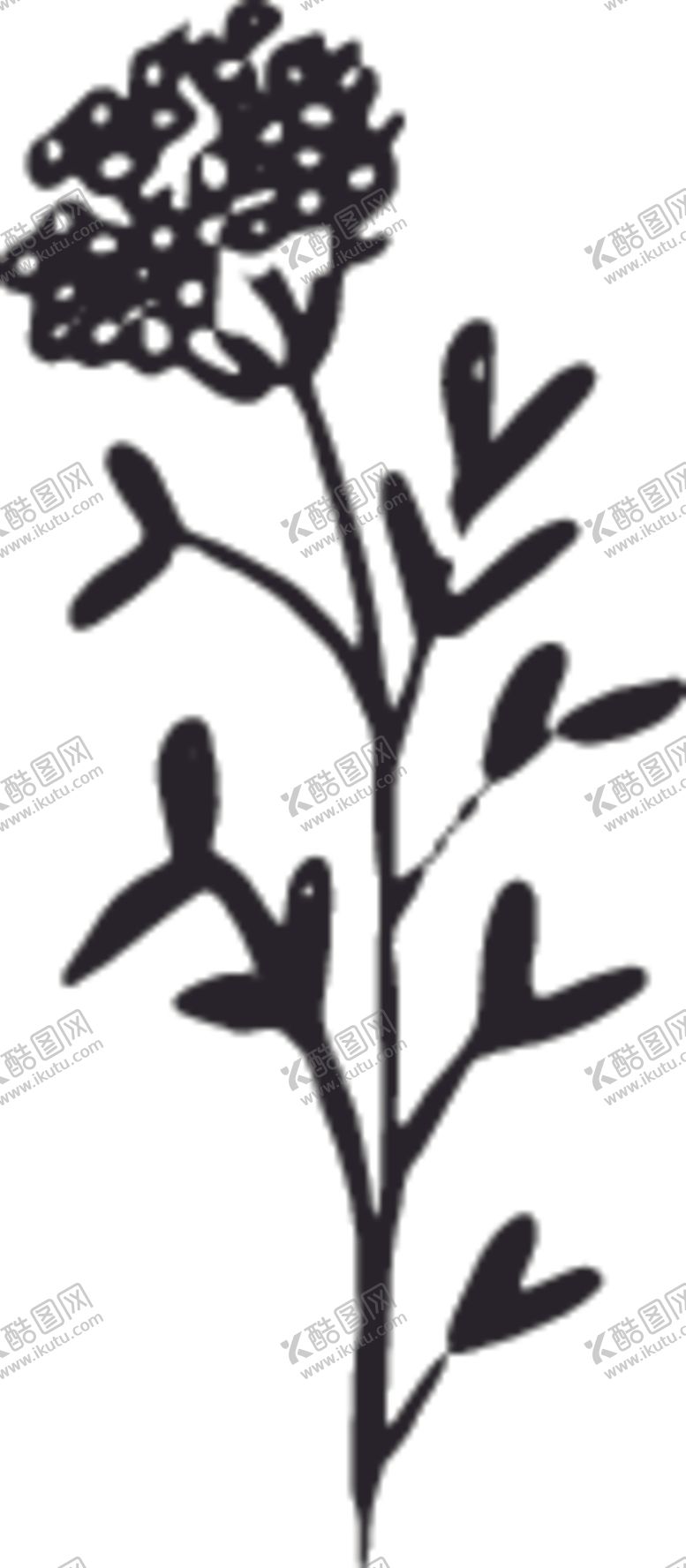 编号：64069906151113002595【酷图网】源文件下载-手绘花卉元素