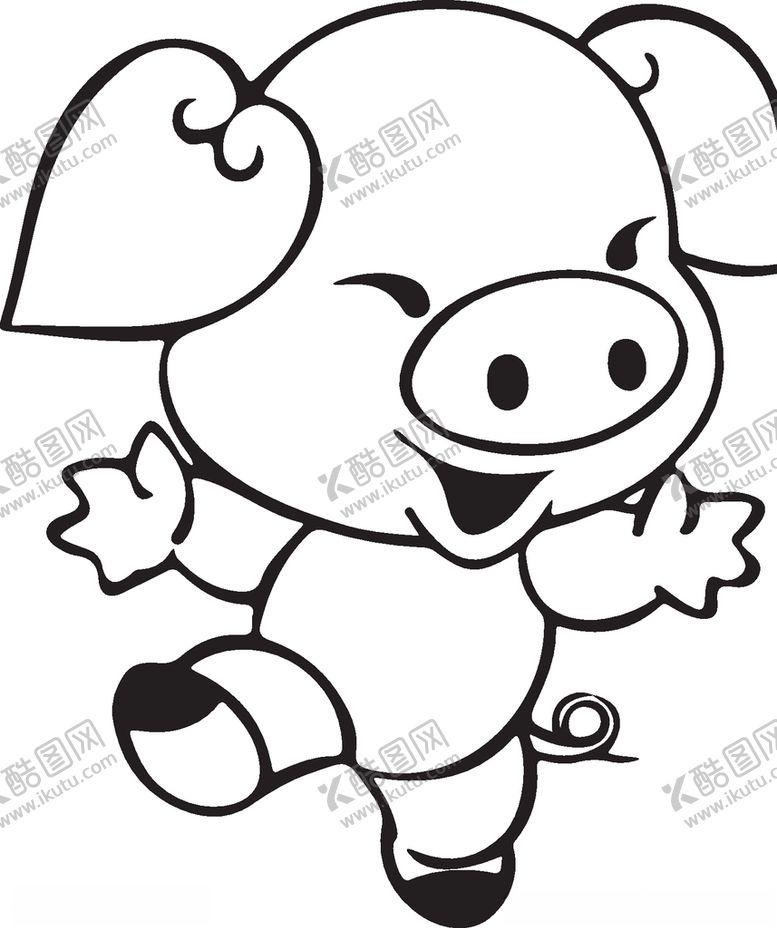 编号：90971606302129316125【酷图网】源文件下载-雕刻窗花镂空生肖图