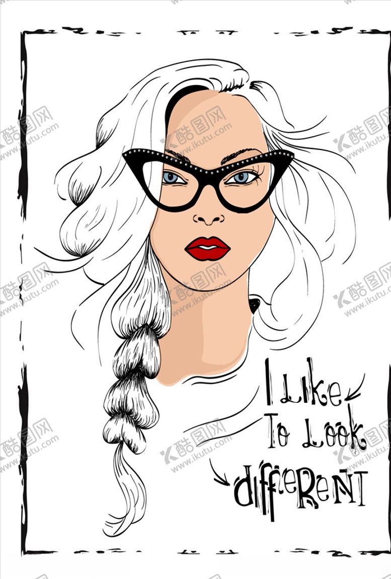 编号：24302510052213544970【酷图网】源文件下载-卡通女人