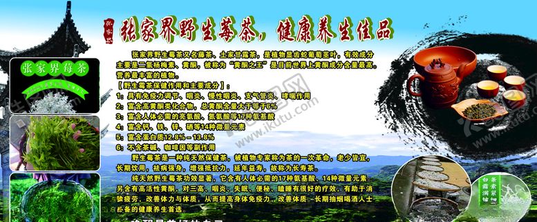 编号：69822706261715213787【酷图网】源文件下载-张家界莓茶