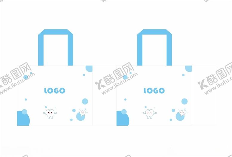 编号：72019701121448307503【酷图网】源文件下载-牙科医院覆膜袋帆布袋