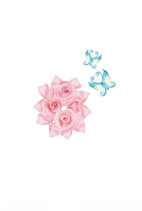 鲜花印花