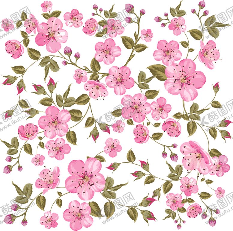 编号：38495310310545548971【酷图网】源文件下载-手绘花