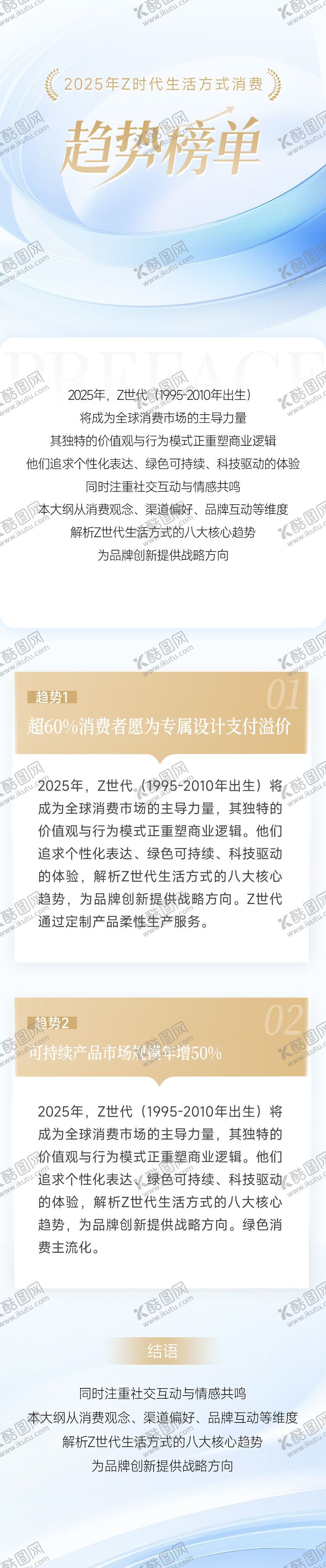 编号：26589012301844385386【酷图网】源文件下载-蓝金色简约商务互联网商务榜单长图