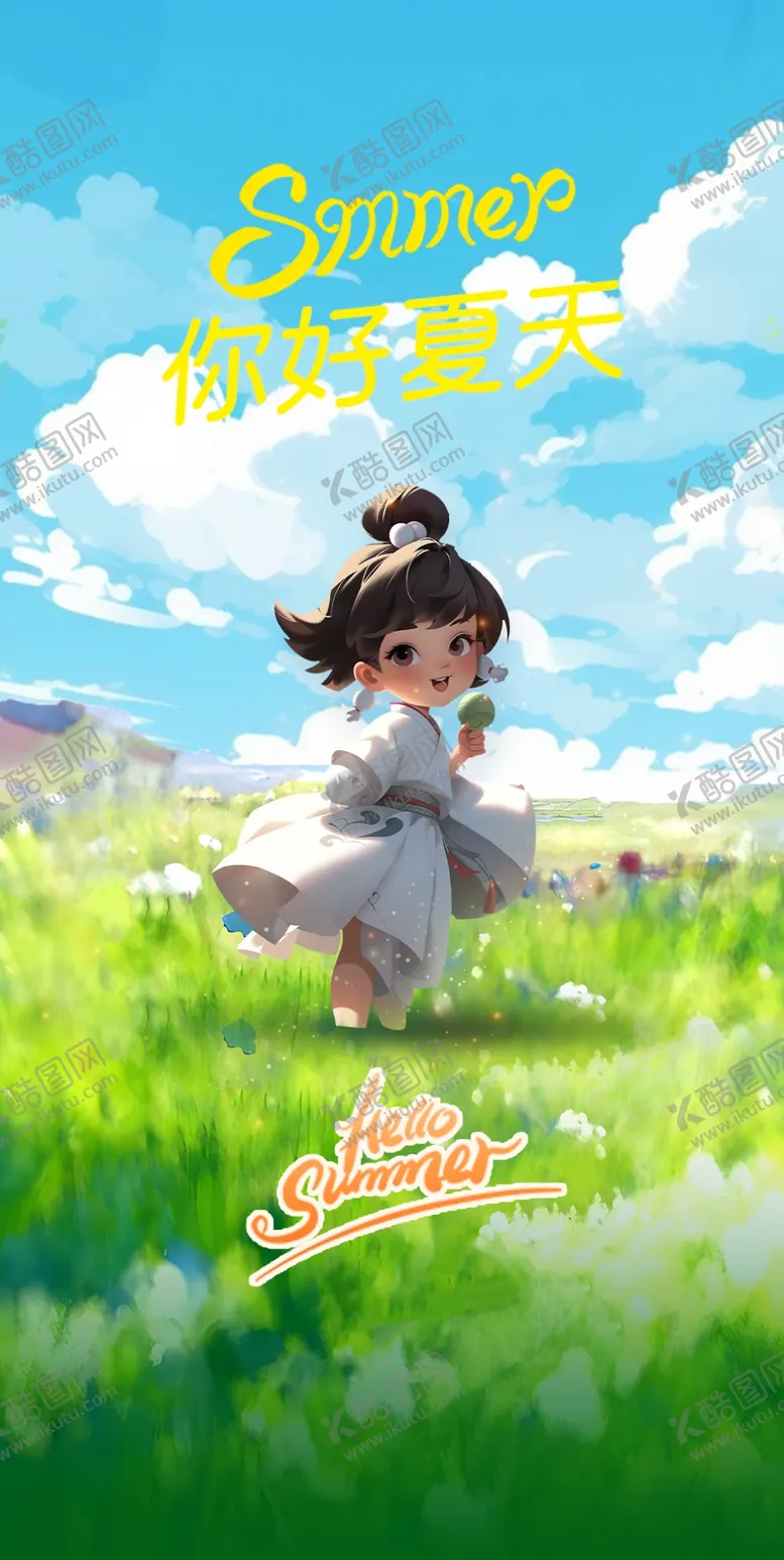 编号：53662512010922033085【酷图网】源文件下载-清凉夏季夏天促销创意海报