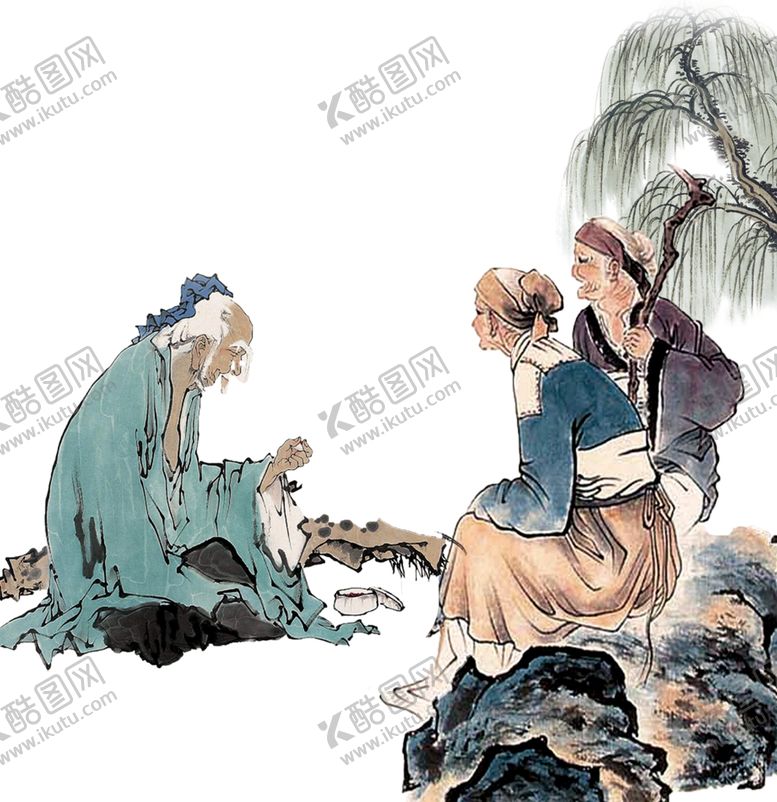 编号：66605309230952128887【酷图网】源文件下载-李时珍张仲景孙思邈采药