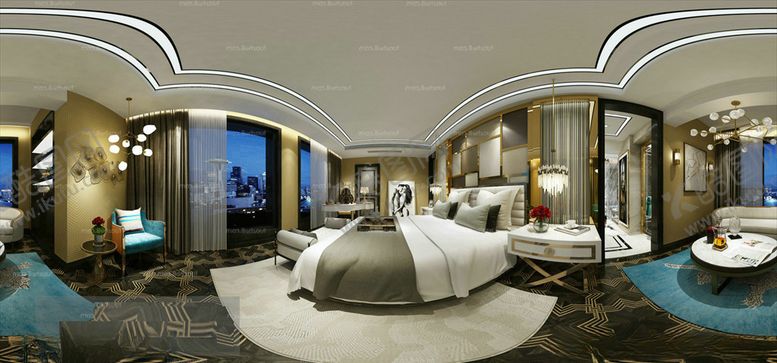 编号：91679809231739543193【酷图网】源文件下载-后现代卧室