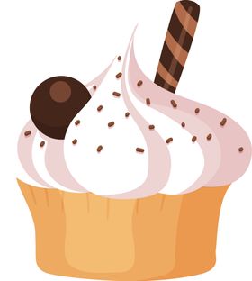蛋糕甜品插图卡通png免抠图烘培