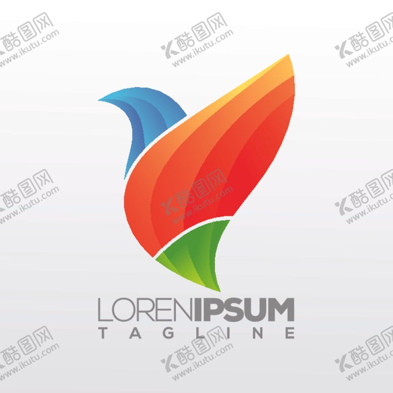 编号：59616609200018223995【酷图网】源文件下载-禽类LOGO标志
