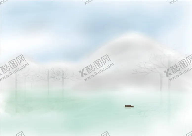 编号：59049410151345522056【酷图网】源文件下载-手绘中国风风景