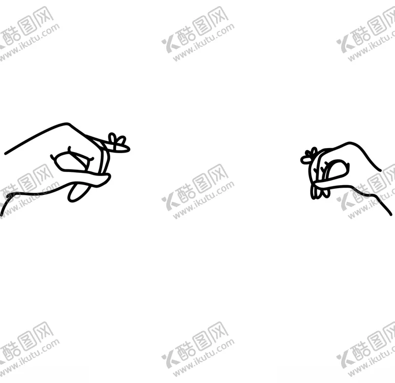 编号：52383306281252151283【酷图网】源文件下载-婚礼线条logo