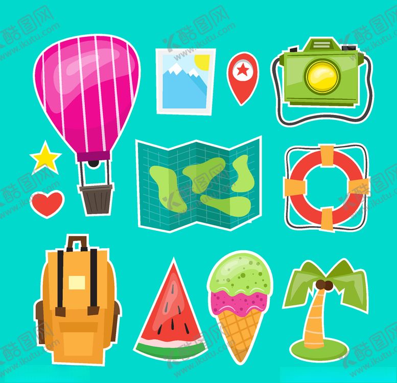 编号：38006309281602249687【酷图网】源文件下载-旅行元素