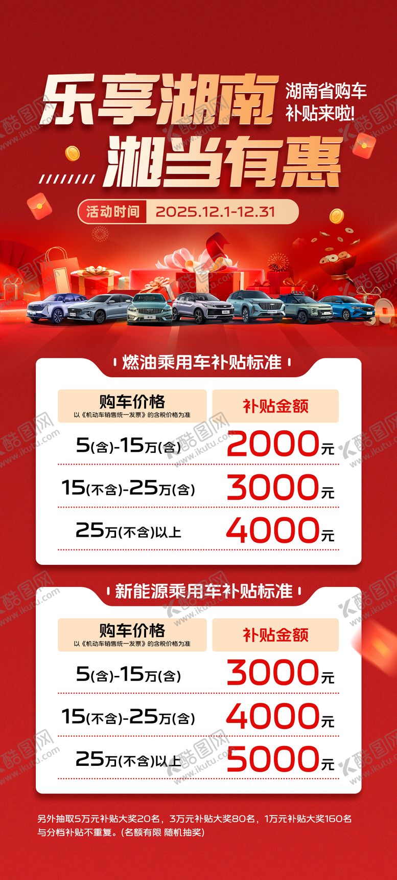 编号：89259112111318502991【酷图网】源文件下载-汽车补贴海报