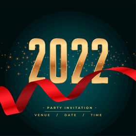 2022新年春节拜贺卡虎邀请函春贺卡