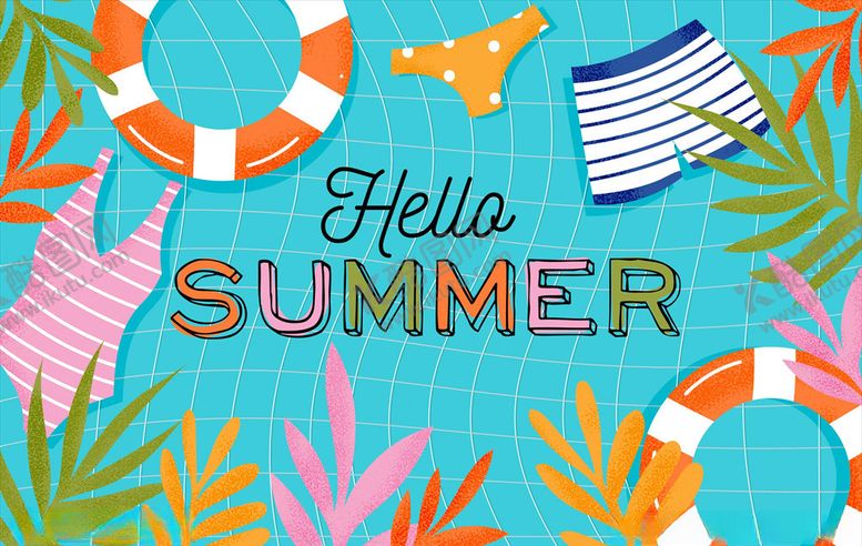 编号：99165910052246046017【酷图网】源文件下载-夏季折扣卡片