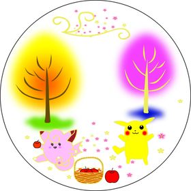 彩色树