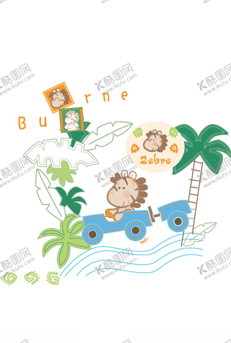 编号：24614210032129536121【酷图网】源文件下载-幼童印花