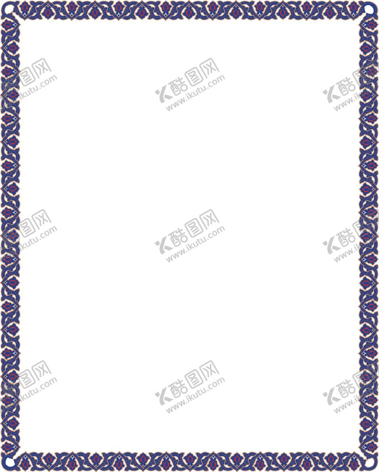编号：18382709212318068004【酷图网】源文件下载-简约花纹边框
