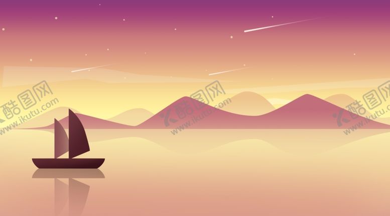 编号：97452410210824365270【酷图网】源文件下载-卡通风景插画