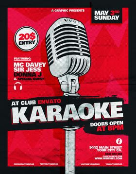 时尚创意英文海报