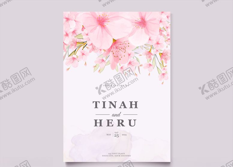 编号：75396609141100511381【酷图网】源文件下载-婚礼请柬