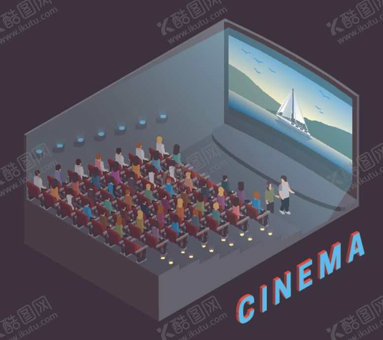 编号：98330309160841096832【酷图网】源文件下载-等距视角插画