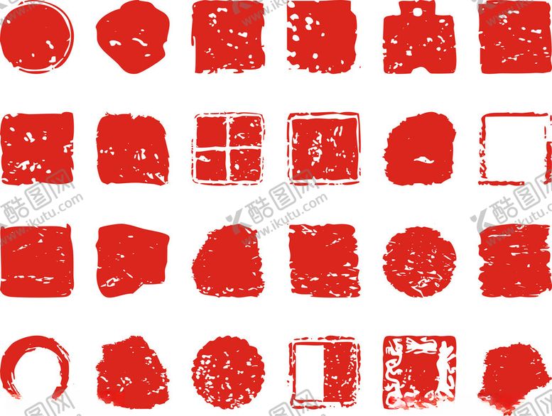 编号：80808804091913361304【酷图网】源文件下载-印章框造型