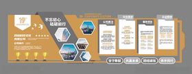 展厅历程立面企业文化墙