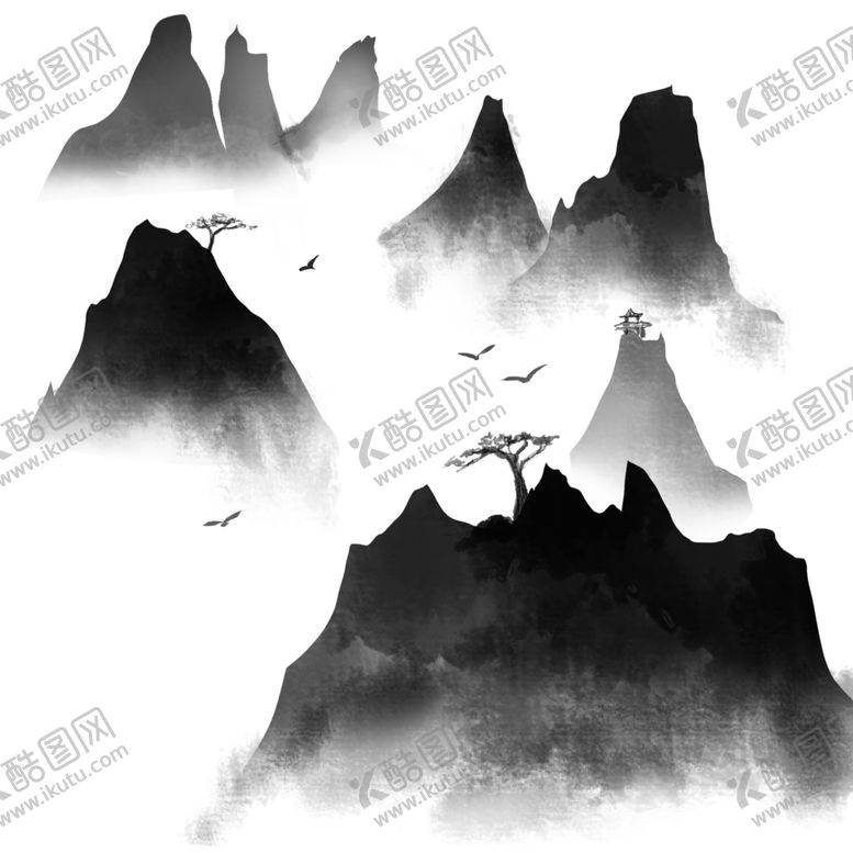 编号：71210612271939303370【酷图网】源文件下载-水墨山水
