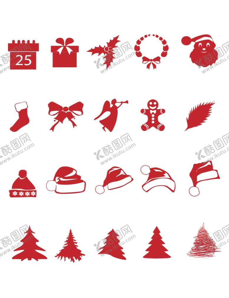 编号：78763609181426379102【酷图网】源文件下载-圣诞元素