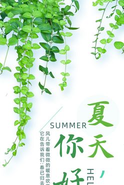 夏天素材八折五折三折夏季活动