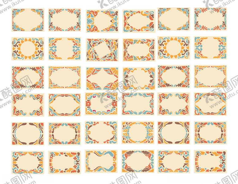 编号：36627301050139103925【酷图网】源文件下载-复古边框